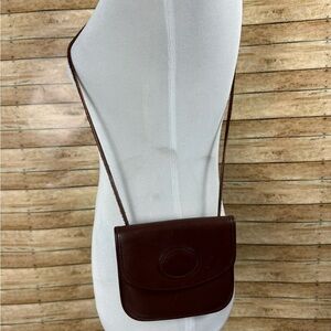 Micheal Green Leather Crossbody Small Bag